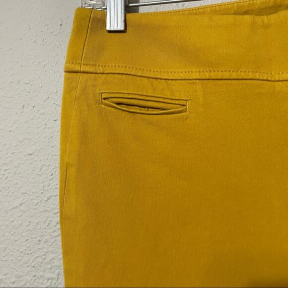 LOFT Mustard Yellow Pants - Picture 3 of 7
